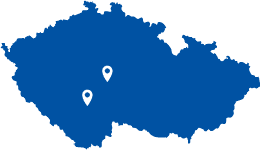 Mapa provozoven FMP a.s.